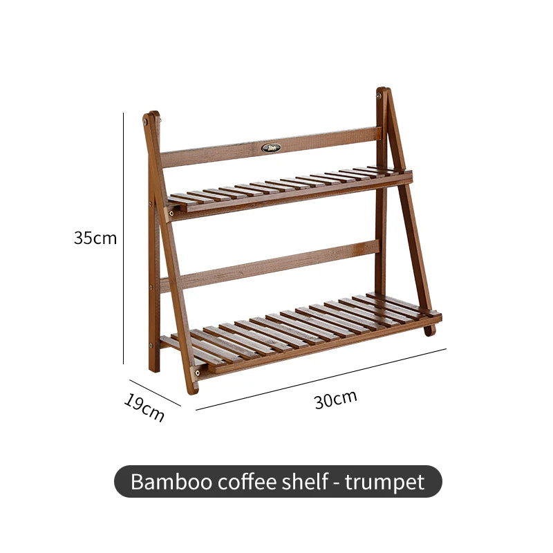 Bincoo Kaffee Utensilien Aufbewahrungsregal, Home Storage Rack, Barwerkzeug, Kaffeetasse - GYLDNE GRÆNSE Gourmet Online Shop