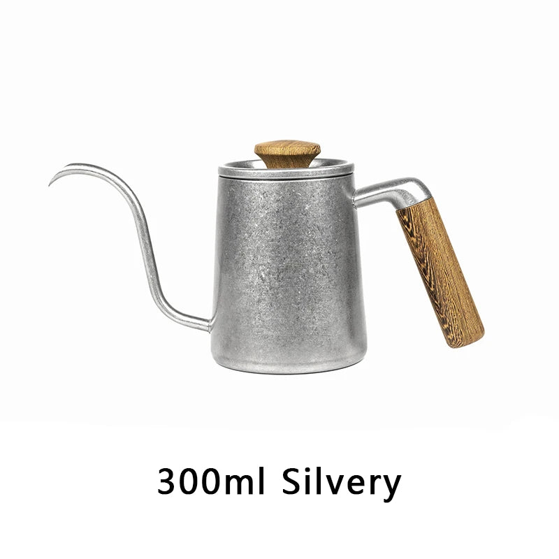 AIRFLOW Pour Over Kaffeekessel 300ml 600ml Edelstahl Schwanenhalskanne Home Barista Kaffee Zubehör - GYLDNE GRÆNSE Gourmet Online Shop