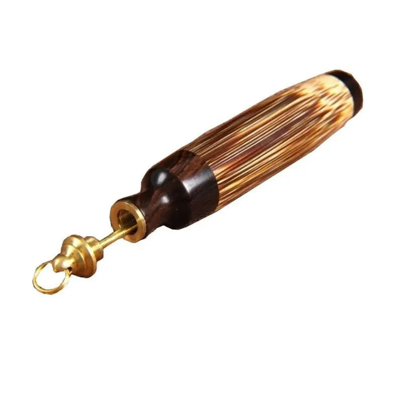 Sandelholz Flasche Schnupftabak Fläschchen Handgemachte Holz geschnitzt Kunsthandwerk mit Löffelspender Kugel Rakete Schnüffler Rauchen Pfeife Werkzeuge - GYLDNE GRÆNSE Gourmet Online Shop