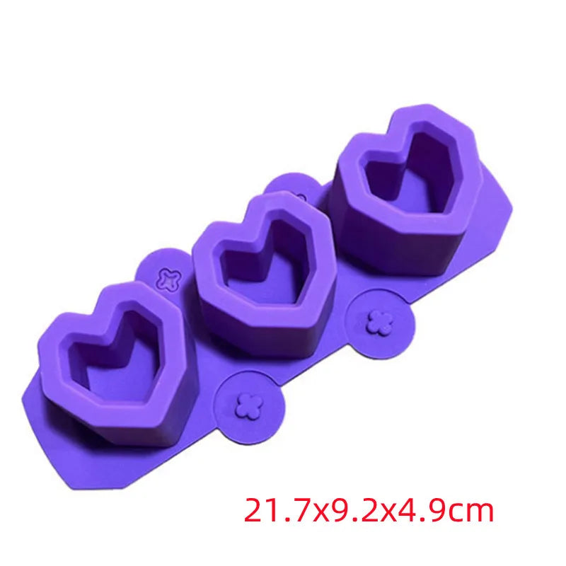 Runde Beton Kerzenglas Silikonform Diy handgemachte Sukkulente Zement Pflanzgefäß Harz Silikonform Gips Aufbewahrungsbox Wohnkultur - GYLDNE GRÆNSE Gourmet Online Shop