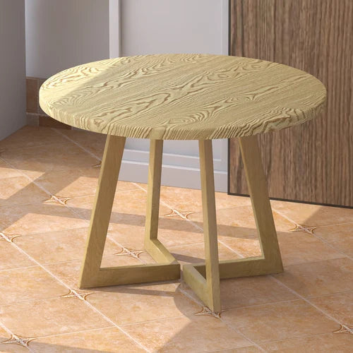 Round Set Dining Tables Living Room Retractable White Luxury Dining Tables Folding Space Savers Mesa Plegable Furniture WW50DT - GYLDNE GRÆNSE Gourmet Online Shop