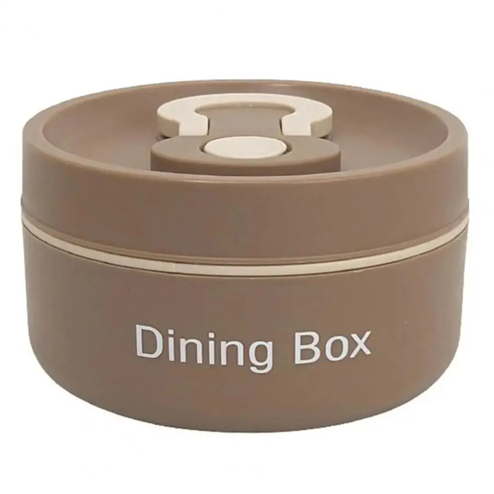Tragbare Edelstahl-Thermo-Lunchbox 350 ml / 650 ml Runde Essbox Frischhaltefähiger isolierter Lebensmittelbehälter für Kinder - GYLDNE GRÆNSE Gourmet Online Shop