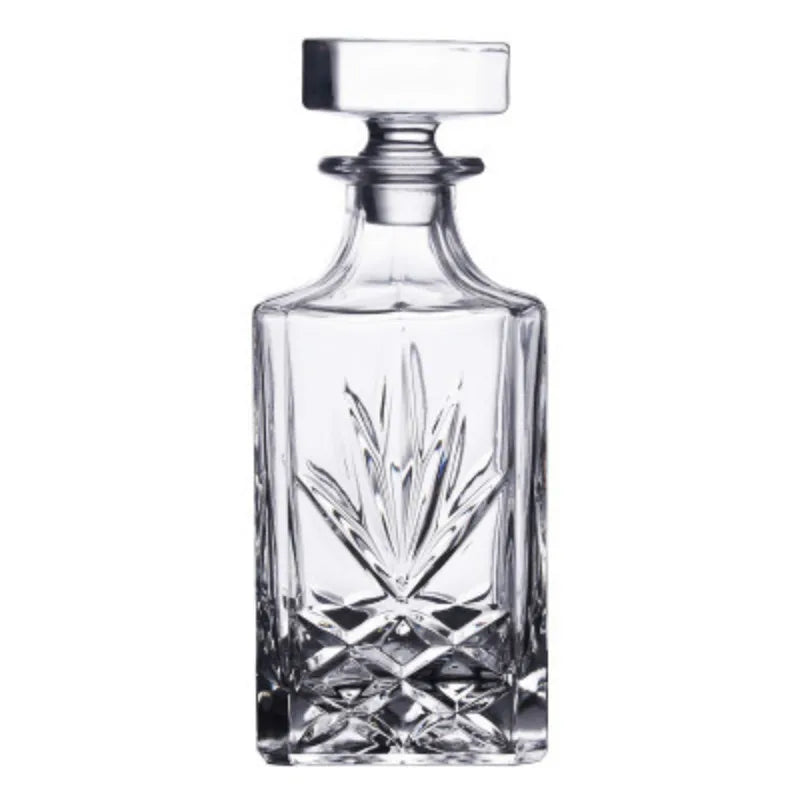 500-800Ml Elegante Whisky Weinflasche Likör Trennwand Dickes bleifreies Glas Wein Dekanter Kunst Wein Set Destillierter Getränketopf - GYLDNE GRÆNSE Gourmet Online Shop