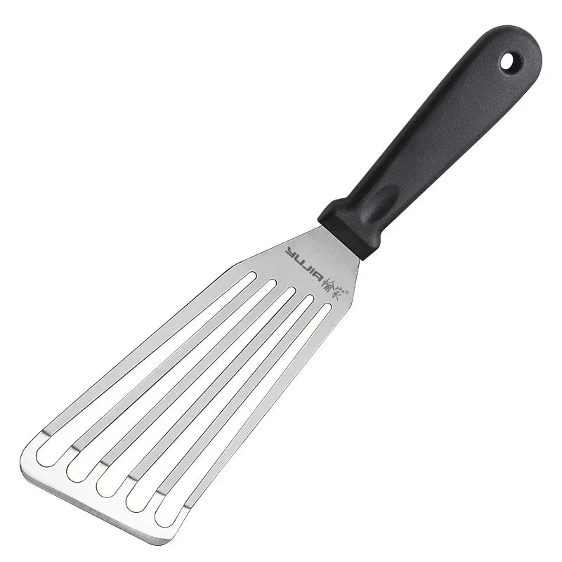 Edelstahl Fischspatel Küche Braten Pfannenwender Steak Pfannenwender Teppanyaki Werkzeug Aal Pfannenwender Mehrzweckpfannenwender - GYLDNE GRÆNSE Gourmet Online Shop