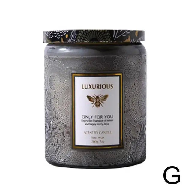 eine duftende Kerzendosen Raumdekoration Sojawachs rauchfrei Aroma niedrige Temperatur romantisches Öl Duft Velas Geburtstagskerzen - GYLDNE GRÆNSE Gourmet Online Shop