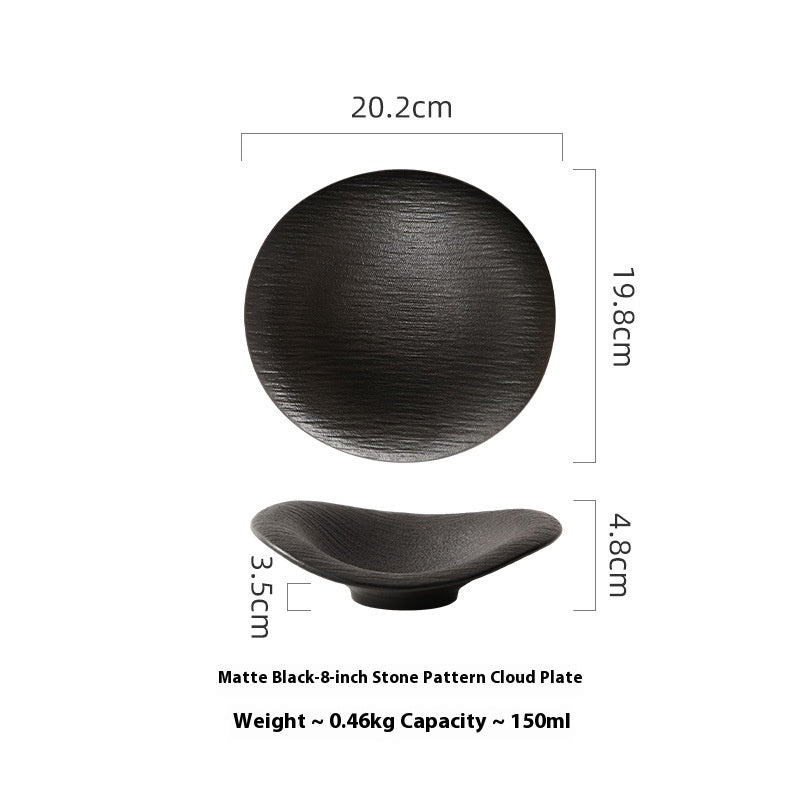 Keramik Spezial geformte Platte Western Food Plate Dessert Bowl Sense - GYLDNE GRÆNSE Gourmet Online Shop