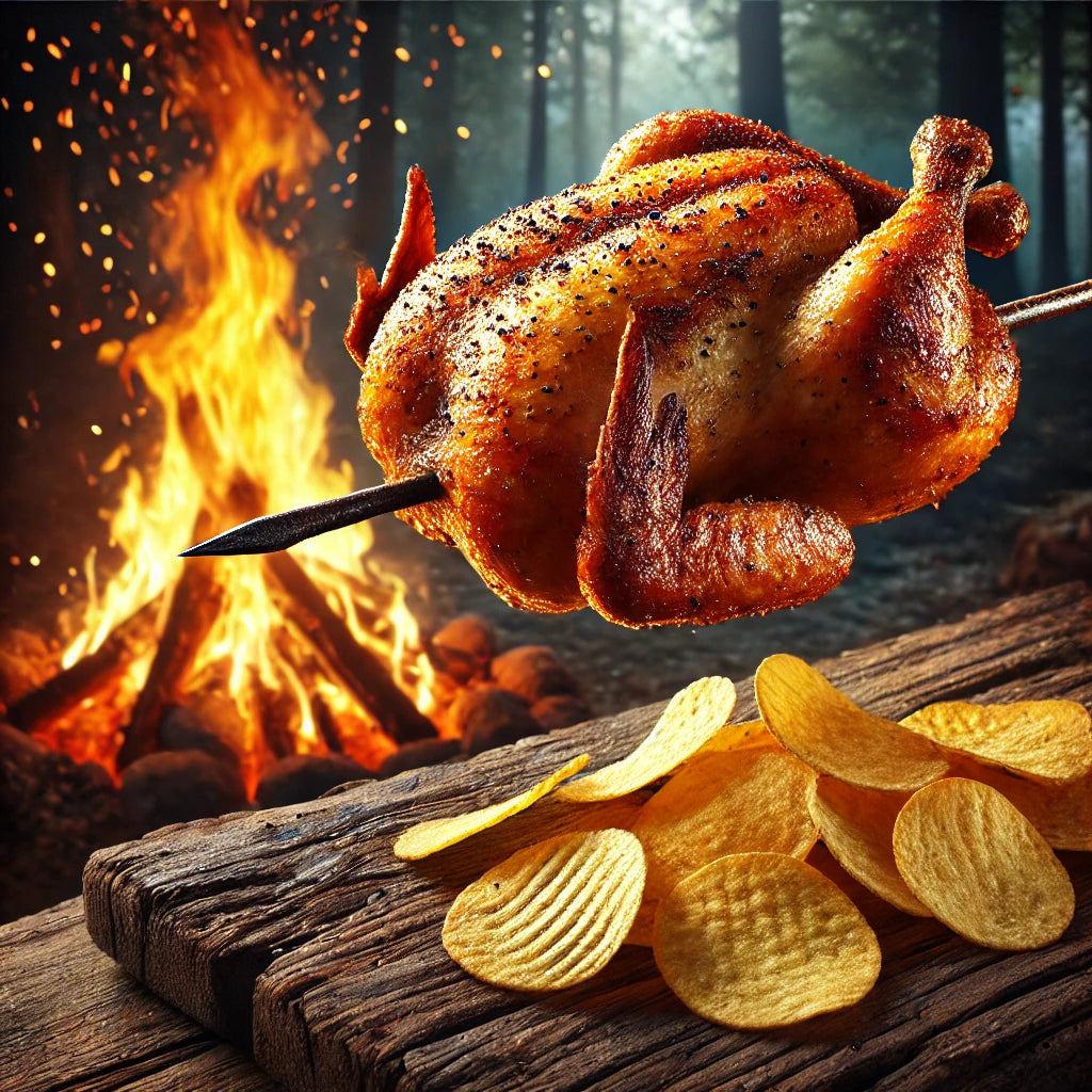 Fried Chicken Chips - GYLDNE GRÆNSE Gourmet Online Shop