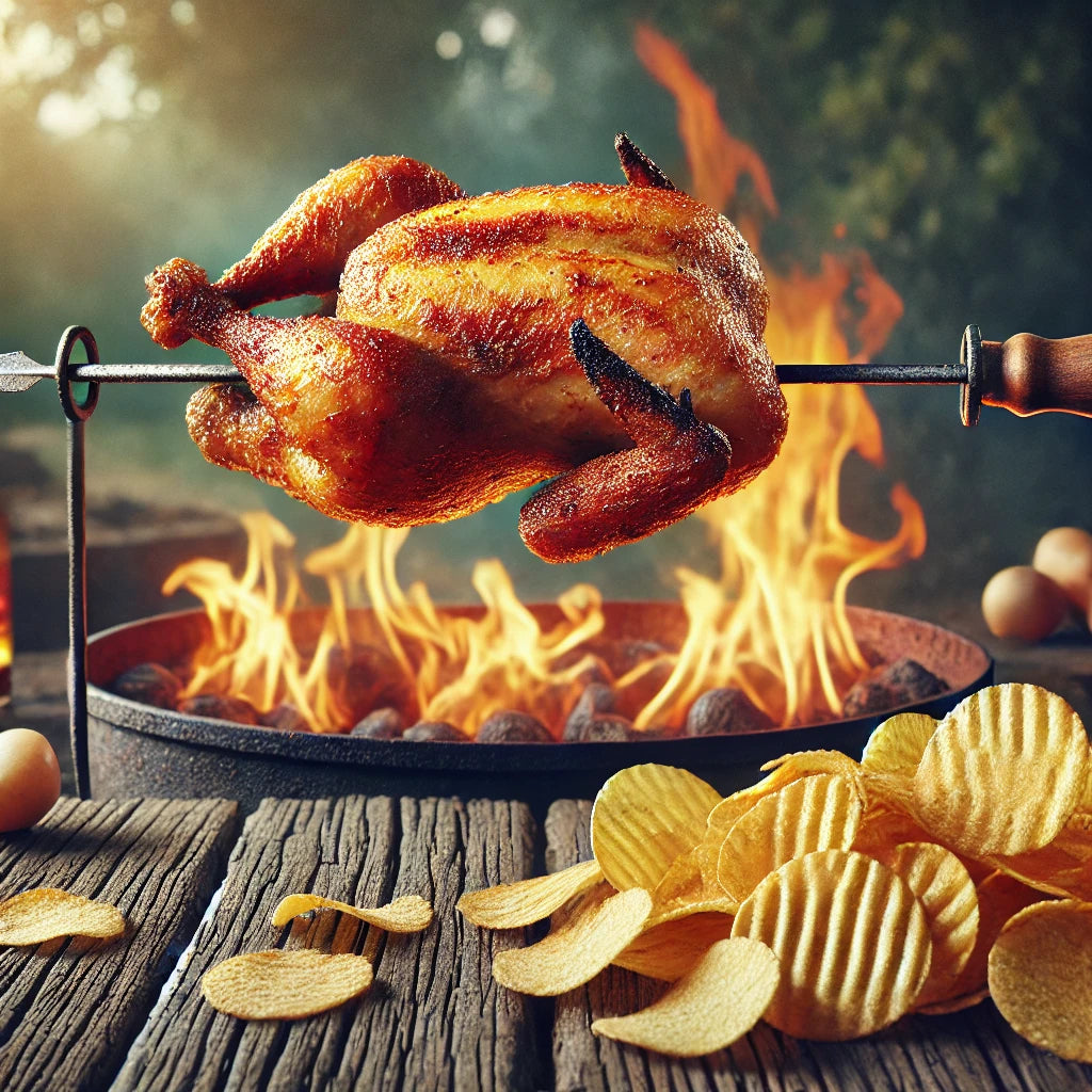 Fried Chicken Chips - GYLDNE GRÆNSE Gourmet Online Shop