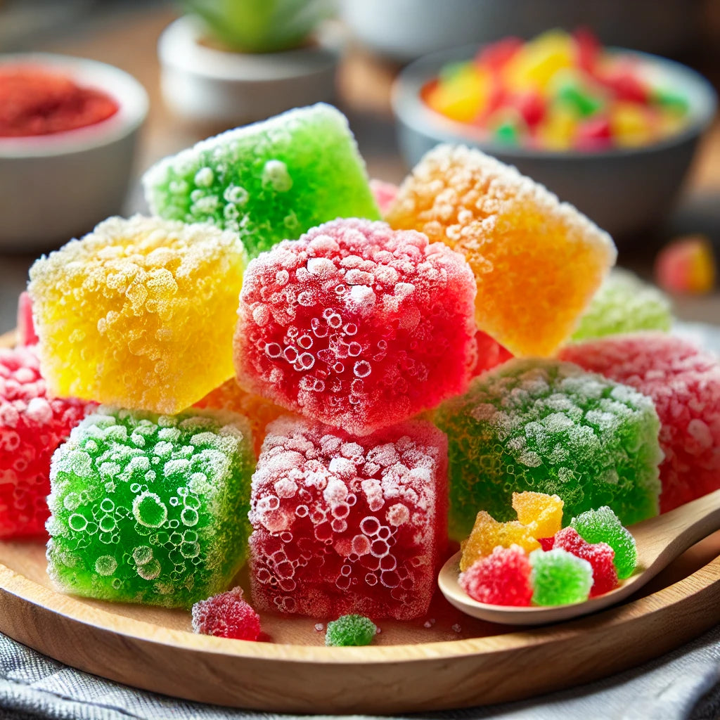 Freeze Dried Wackelpudding - GYLDNE GRÆNSE Gourmet Online Shop