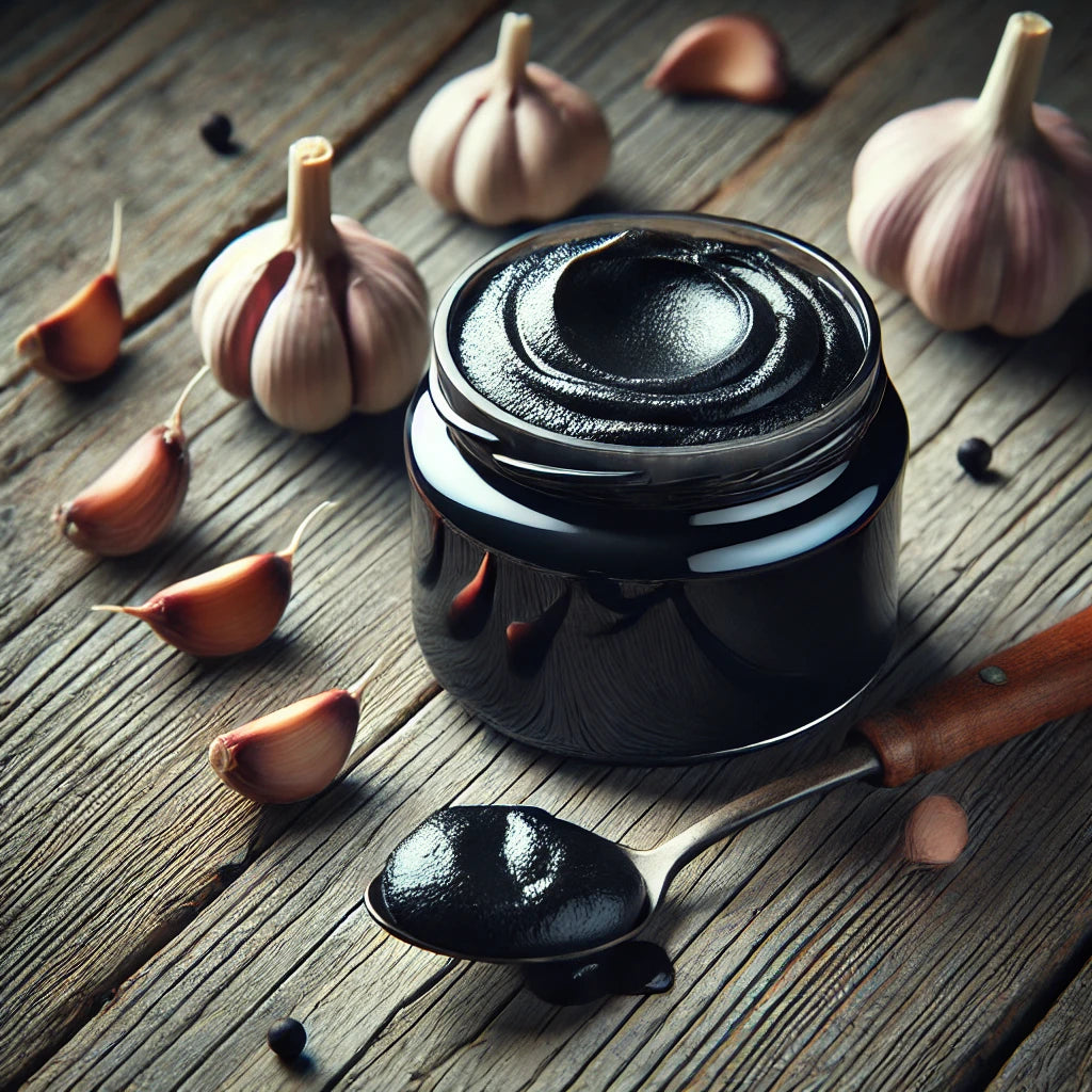 Schwarzes Knoblauch Mousse / Paste - GYLDNE GRÆNSE Gourmet Online Shop