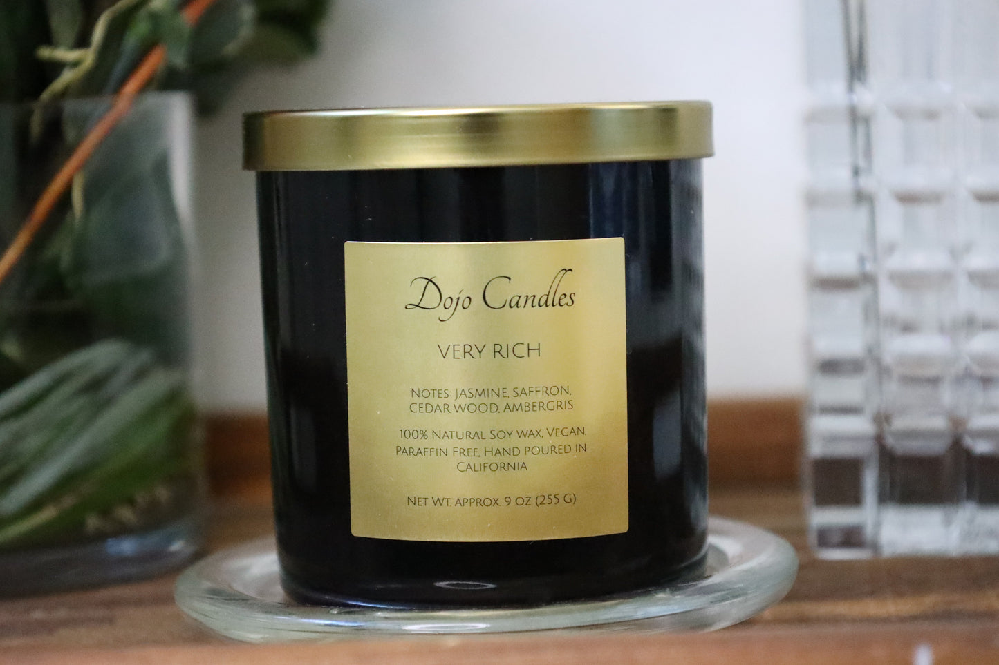 Very Rich (Baccarat Rouge 540 Dupe) Luxury Candle Parfum Duftkerze - GYLDNE GRÆNSE Gourmet Online Shop
