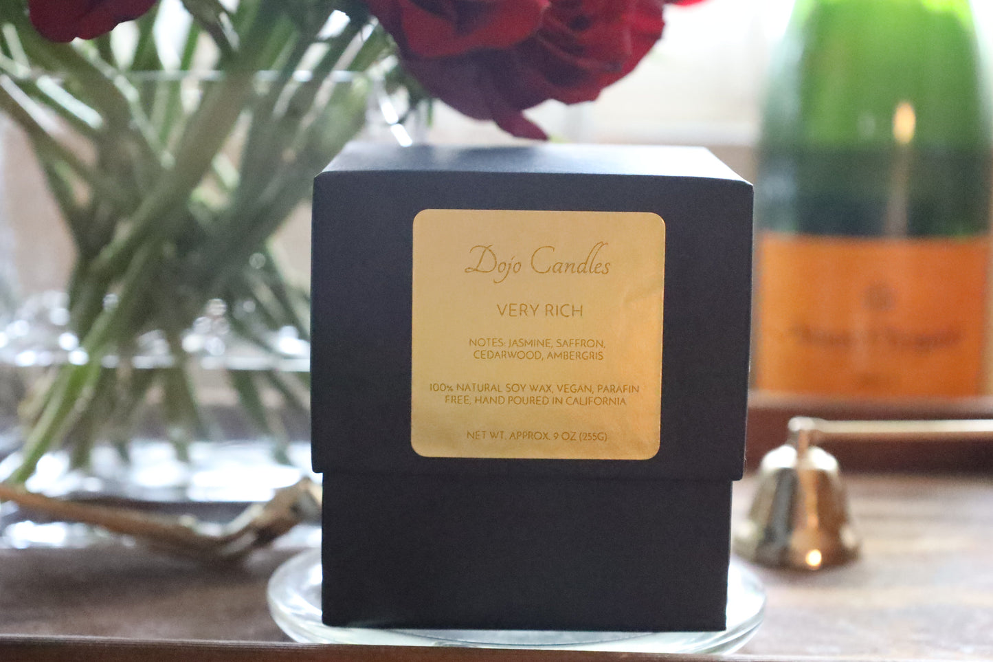Very Rich (Baccarat Rouge 540 Dupe) Luxury Candle Parfum Duftkerze - GYLDNE GRÆNSE Gourmet Online Shop