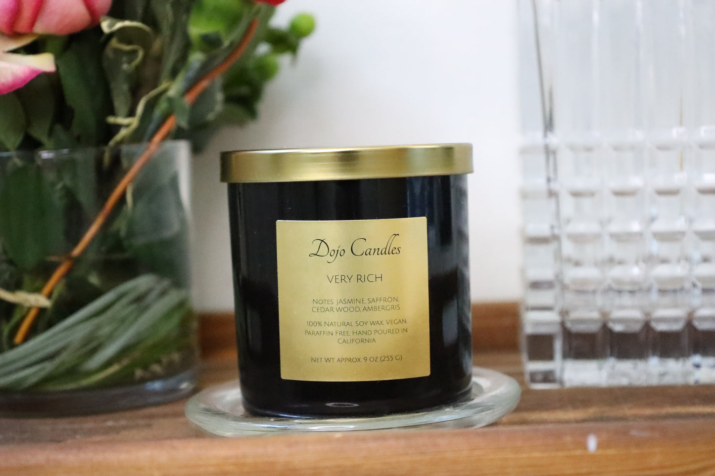 Very Rich (Baccarat Rouge 540 Dupe) Luxury Candle Parfum Duftkerze - GYLDNE GRÆNSE Gourmet Online Shop