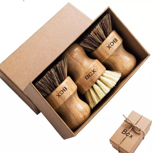 Küchenreinigungsbürste Sisal Palm Nanzhu Kurzstielige runde Geschirrbürste Geschirrspültopf Bürstentopf Waschtopf Spezialbürste - G﻿YLDNE GRÆNSE Gourmet Online Shop 