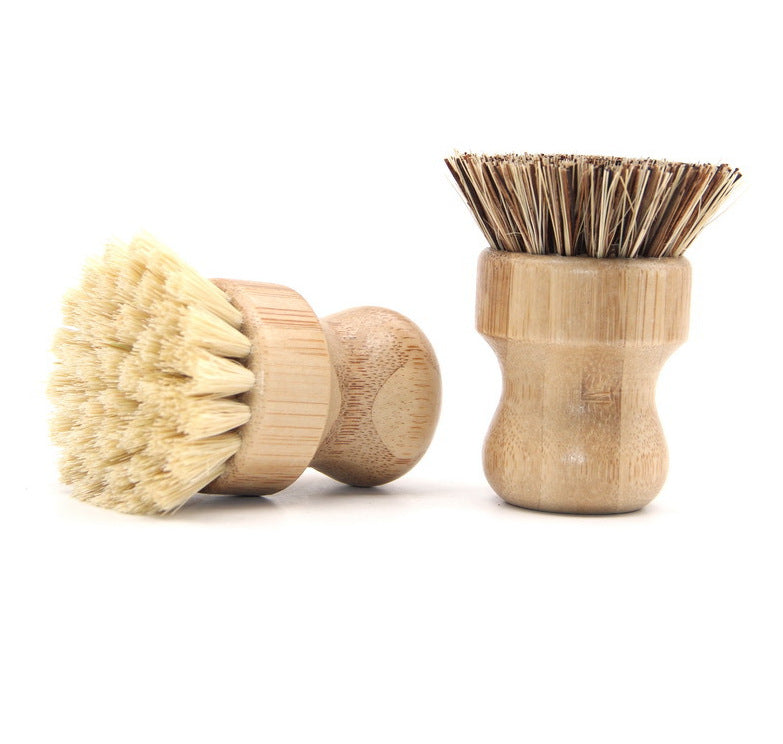 Küchenreinigungsbürste Sisal Palm Nanzhu Kurzstielige runde Geschirrbürste Geschirrspültopf Bürstentopf Waschtopf Spezialbürste - G﻿YLDNE GRÆNSE Gourmet Online Shop 