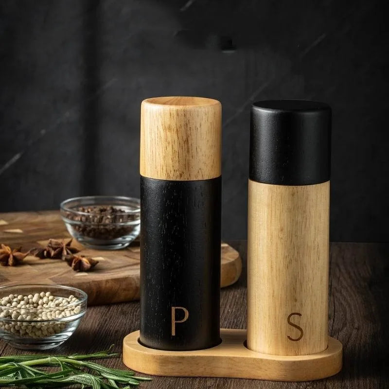 Eiche Pfeffer Mühle Salz- und Pfeffermühle Holz Salzmühle Pfeffermühle mit verstellbarem Keramikrotor - G﻿YLDNE GRÆNSE Gourmet Online Shop 