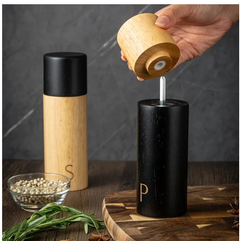 Eiche Pfeffer Mühle Salz- und Pfeffermühle Holz Salzmühle Pfeffermühle mit verstellbarem Keramikrotor - G﻿YLDNE GRÆNSE Gourmet Online Shop 