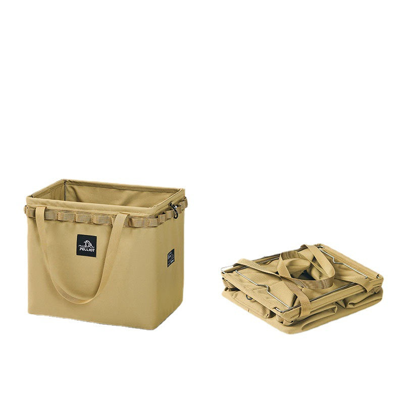 Outdoor Camping Tragbare Faltbare Aufbewahrungstasche Ausrüstung Zelt Camping Besteck Quadratische Organizer Box