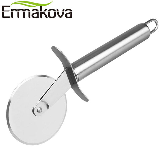 Pizzaschneider Edelstahl Pizzamesser Kuchen Brotkuchen Rundmesser Cutter Pizza Werkzeug - G﻿YLDNE GRÆNSE Gourmet Online Shop 
