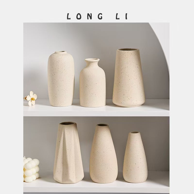 Keramikvasen ins minimalistisch kreativ Zuhause getrocknete Blumen simulierte Blumen Mini kleine Blume Utensilien Büro Ornamente - G﻿YLDNE GRÆNSE Gourmet Online Shop 