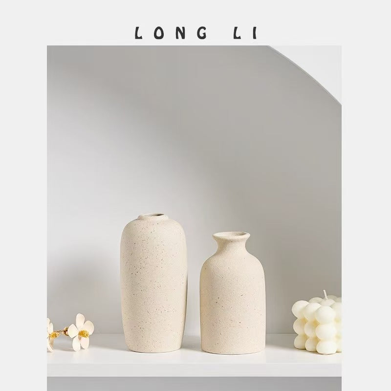 Keramikvasen ins minimalistisch kreativ Zuhause getrocknete Blumen simulierte Blumen Mini kleine Blume Utensilien Büro Ornamente - G﻿YLDNE GRÆNSE Gourmet Online Shop 