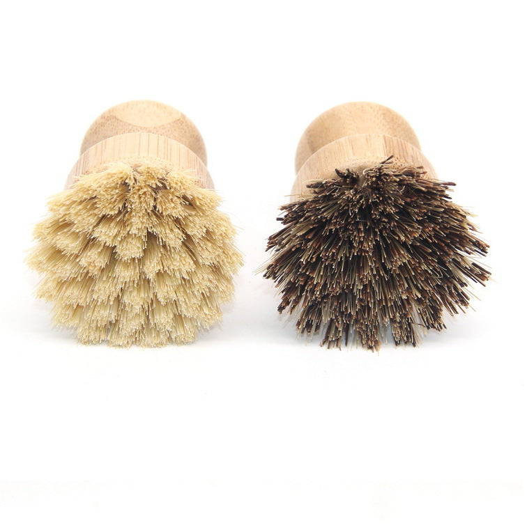 Küchenreinigungsbürste Sisal Palm Nanzhu Kurzstielige runde Geschirrbürste Geschirrspültopf Bürstentopf Waschtopf Spezialbürste - G﻿YLDNE GRÆNSE Gourmet Online Shop 