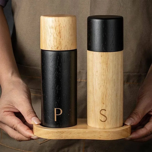 Eiche Pfeffer Mühle Salz- und Pfeffermühle Holz Salzmühle Pfeffermühle mit verstellbarem Keramikrotor - G﻿YLDNE GRÆNSE Gourmet Online Shop 
