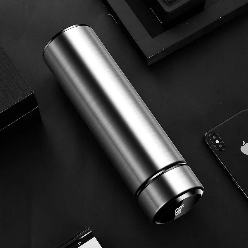 500 ml Digital Thermosbecher Intelligente Temperaturanzeige Wasserflasche Wärmekonservierung Vakuum Thermoskanne für Kaffee Tee - G﻿YLDNE GRÆNSE Gourmet Online Shop 
