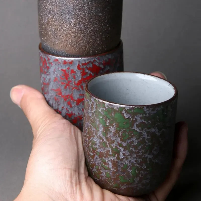 Keramik 120ml Wasserbecher Weinbecher Kung Fu Tassen Porzellan Kaffeetasse Teetassen Wassertassen Trinkgeschirr - G﻿YLDNE GRÆNSE Gourmet Online Shop 