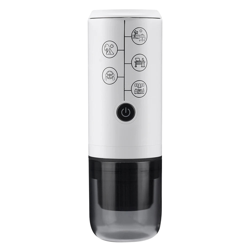 2-in-1 tragbare italienische Espressomaschine Espressomaschine Kabellose tragbare Espresso-Kaffeemaschine für Auto und Zuhause - G﻿YLDNE GRÆNSE Gourmet Online Shop 