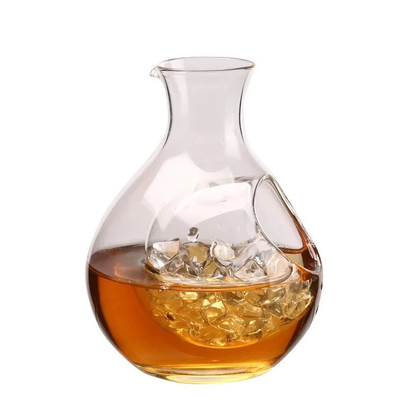 Kreatives Intervall Eis Weinglas Dekanter Weinspender Kristall Weinflasche Sake Krug Küchenutensilien Zubehör - G﻿YLDNE GRÆNSE Gourmet Online Shop 