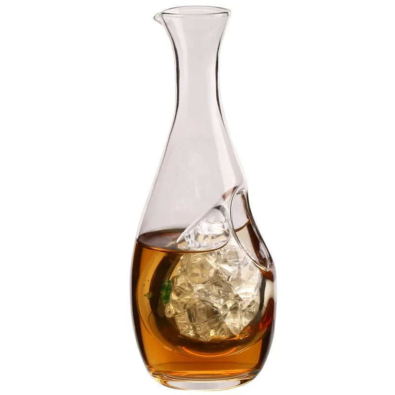 Kreatives Intervall Eis Weinglas Dekanter Weinspender Kristall Weinflasche Sake Krug Küchenutensilien Zubehör - G﻿YLDNE GRÆNSE Gourmet Online Shop 