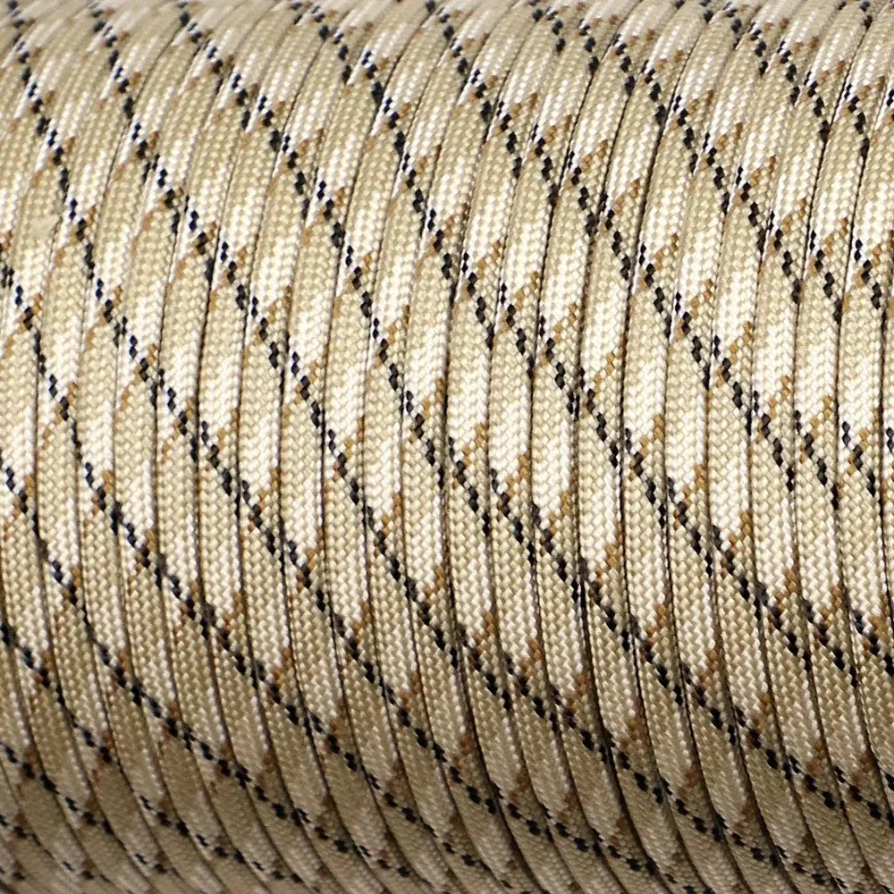 7-Core 550 Paracord Seil 5 15 30 m Durchmesser 4 mm Schnur für Outdoor Camping Survival Lanyard Fallschirm Wanderzelt Zubehör