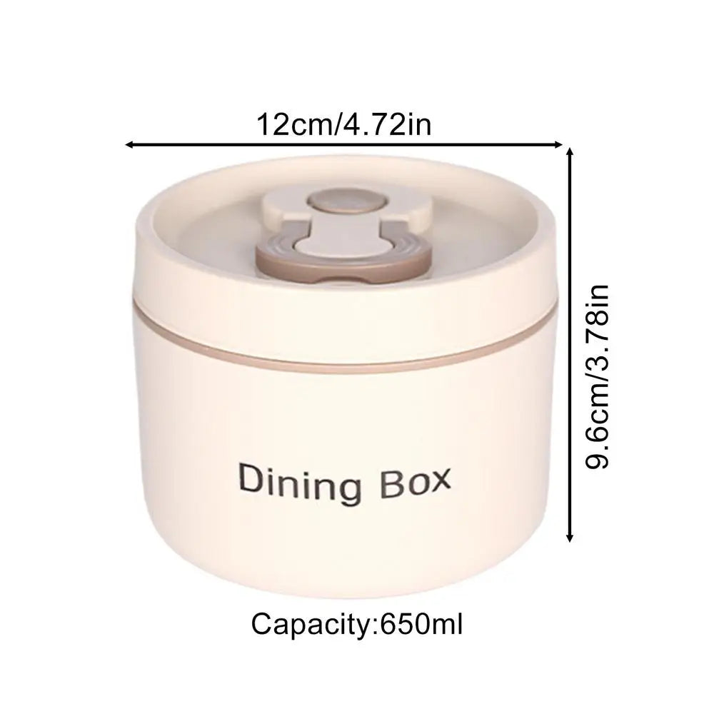 Warmer Essen-Lunch-Behälter Isoliertes Lunch-Glas mit Löffel Auslaufsicherer Snack-Behälter mit großem Fassungsvermögen Tragbares isoliertes Lebensmittelglas für - G﻿YLDNE GRÆNSE Gourmet Online Shop 