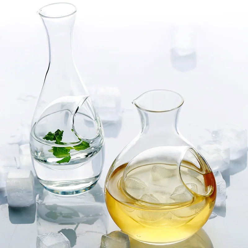 Kreatives Intervall Eis Weinglas Dekanter Weinspender Kristall Weinflasche Sake Krug Küchenutensilien Zubehör - G﻿YLDNE GRÆNSE Gourmet Online Shop 