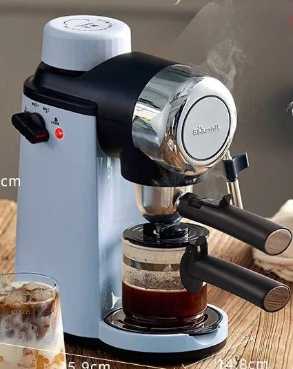 Zuhause Kleine Halbautomatische Büro All-in-One-Maschine Amerikanische Handmahlung Brühen Kaffeekanne Kaffeemaschine Kaffeemaschine - G﻿YLDNE GRÆNSE Gourmet Online Shop 