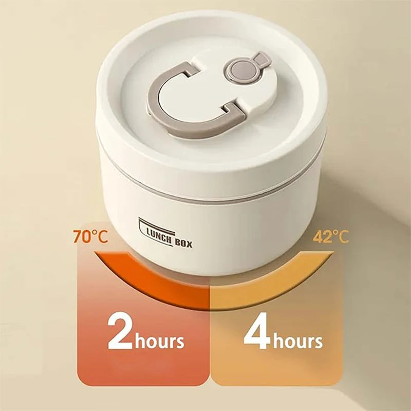 Tragbares isoliertes Lebensmittel-Lunch-Container-Set mit thermischer Lunchbox 3 separate stapelbare Lunch-Container - G﻿YLDNE GRÆNSE Gourmet Online Shop 