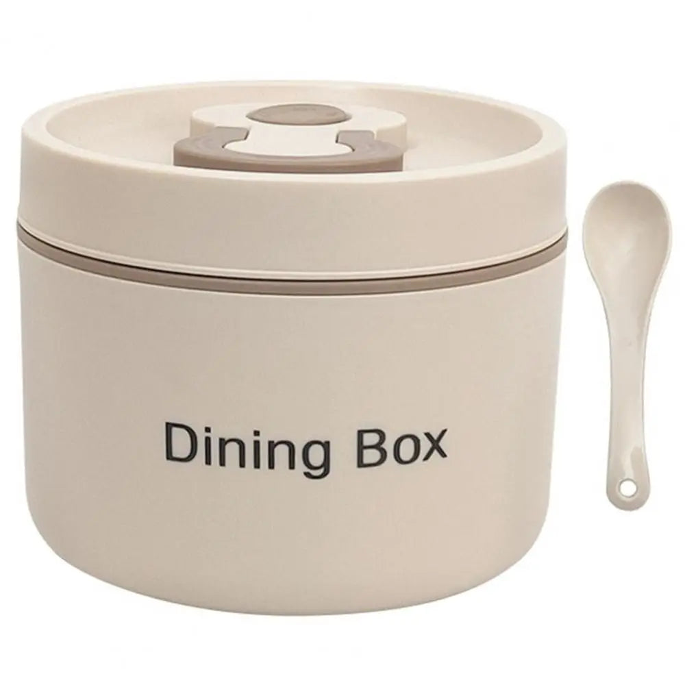 Tragbare Edelstahl-Thermo-Lunchbox 350 ml / 650 ml Runde Essbox Frischhaltefähiger isolierter Lebensmittelbehälter für Kinder - G﻿YLDNE GRÆNSE Gourmet Online Shop 