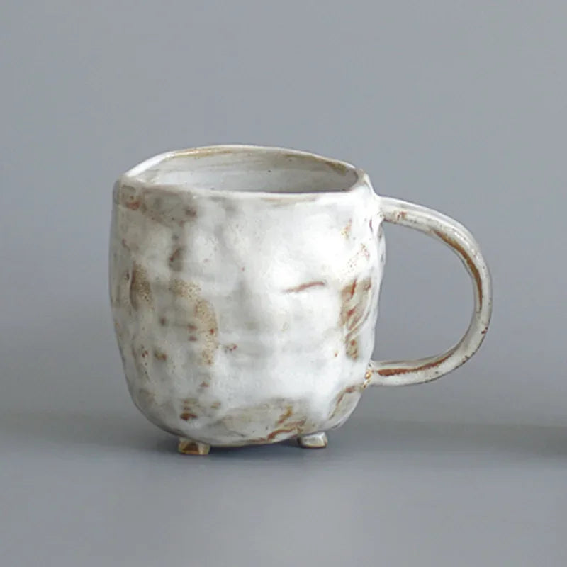 Japanischer Stil Raue Keramik Handgemachte Tasse Imitation Alte Kaffeetasse Keramik Retro Trinktasse Individuelle Trinktee Tasse Milch - G﻿YLDNE GRÆNSE Gourmet Online Shop 