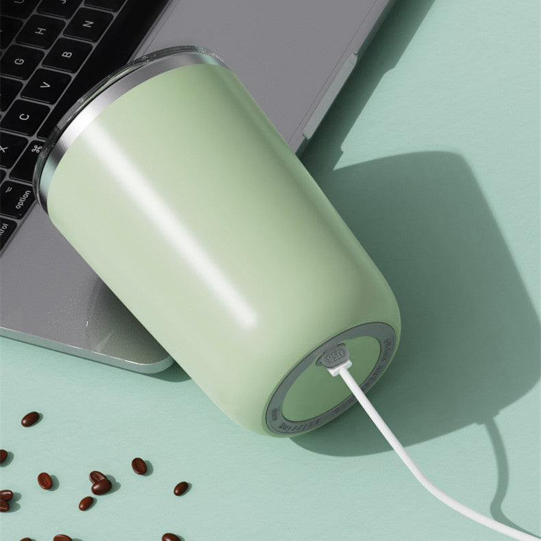 350ml Automatischer selbstrührender Becher Kaffee Milch Saft Rührbecher Elektrischer Edelstahl Lazy Rotating Becher Magnetischer Rührbecher Küchenhelfer - G﻿YLDNE GRÆNSE Gourmet Online Shop 