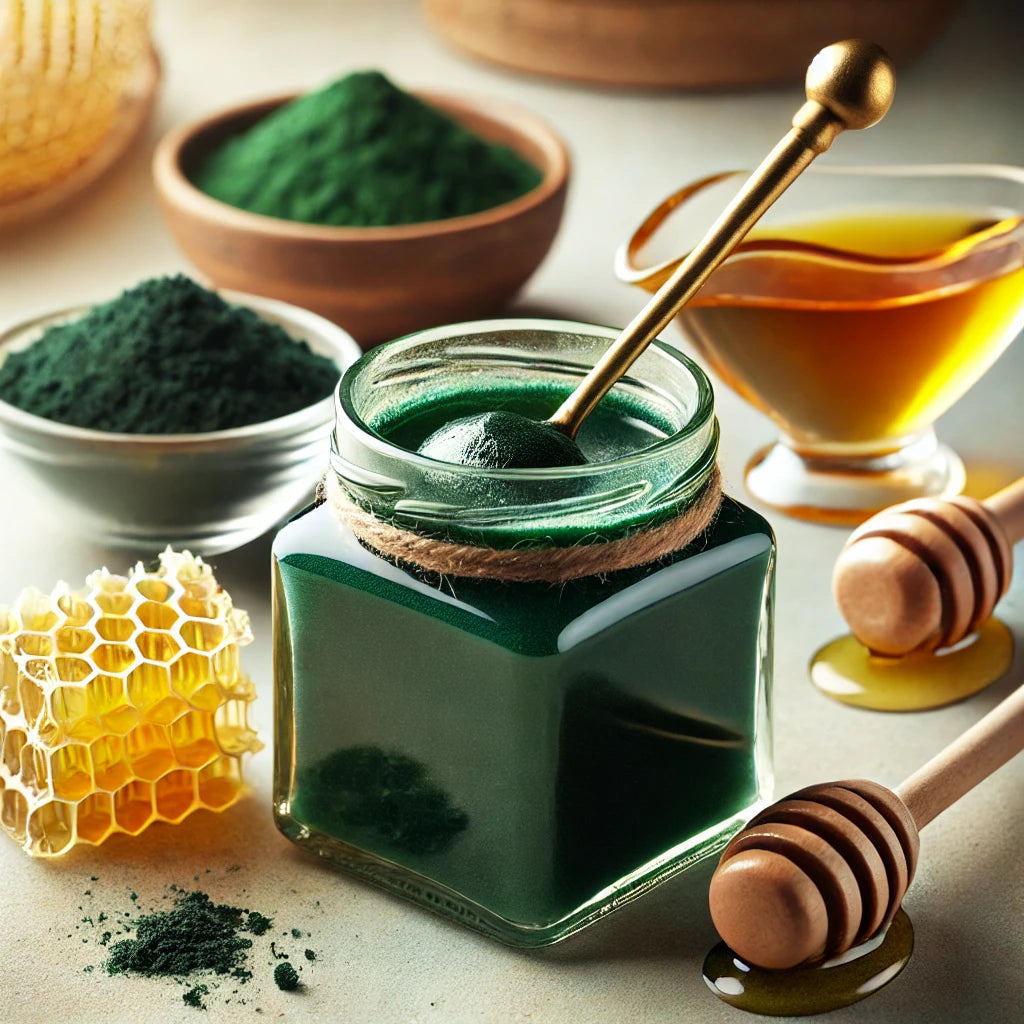 Spirulina Honig - G﻿YLDNE GRÆNSE Gourmet Online Shop 