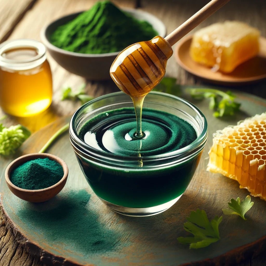 Spirulina Honig - G﻿YLDNE GRÆNSE Gourmet Online Shop 