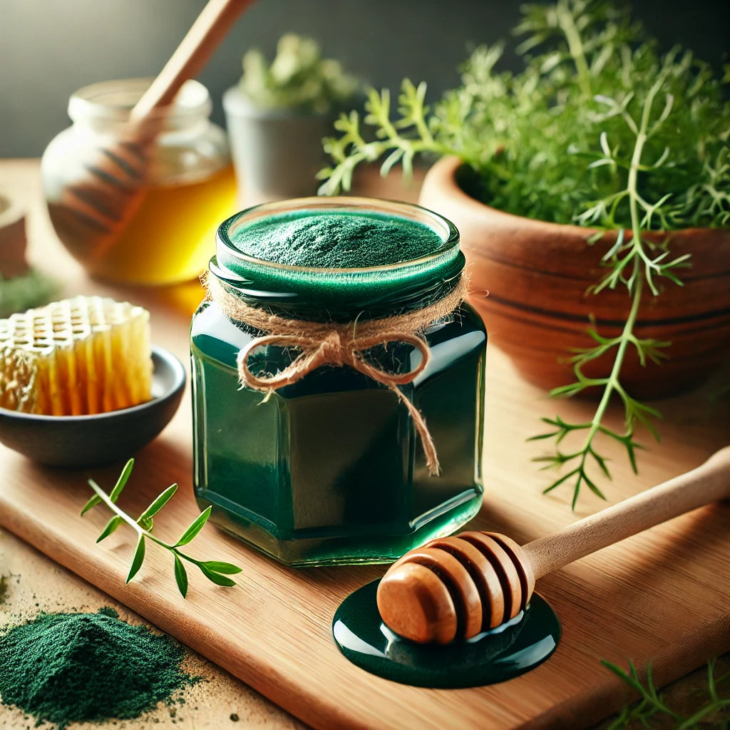 Spirulina Honig - G﻿YLDNE GRÆNSE Gourmet Online Shop 