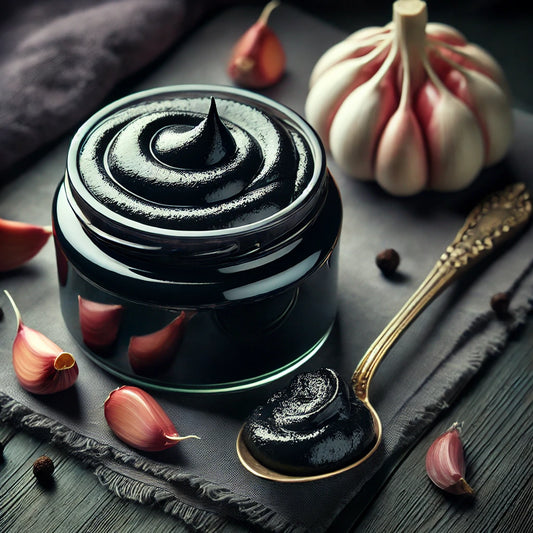 Schwarzes Knoblauch Mousse / Paste - G﻿YLDNE GRÆNSE Gourmet Online Shop 